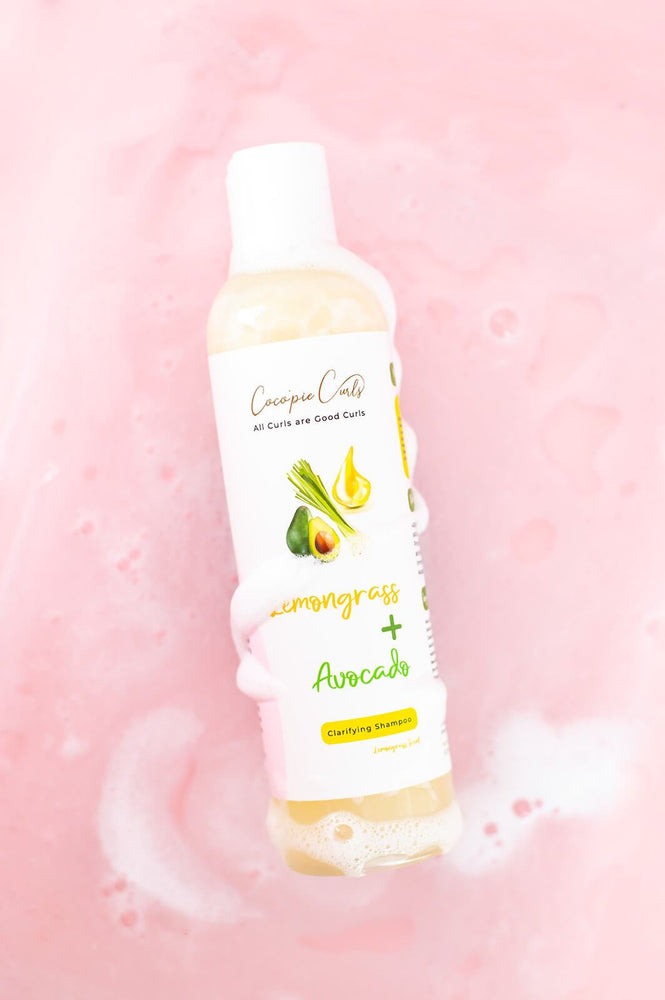 Coco'pie Curls Shampoo Lemongrass + Avocado Clarifying Shampoo
