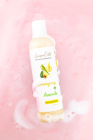 Coco'pie Curls Shampoo Lemongrass + Avocado Clarifying Shampoo