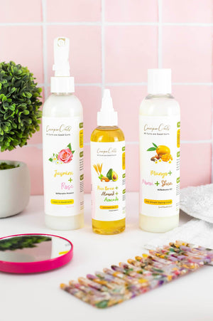 Coco'pie Curls Bundle, LOC Bundle, LCO Bundle L.O.C. or L.C.O Moisturize + Grow Bundle