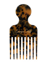 Volumizing Afro Hair Pick Cheetah