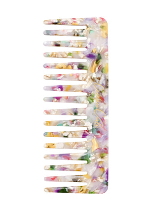 
                
                    Load image into Gallery viewer, Wide Tooth Comb Floral
                
            